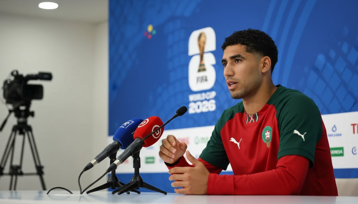 Achraf Hakimi'den Brezilya Maçı Öncesi Flaş Sözler: 'Maçın Favorisi Yok'