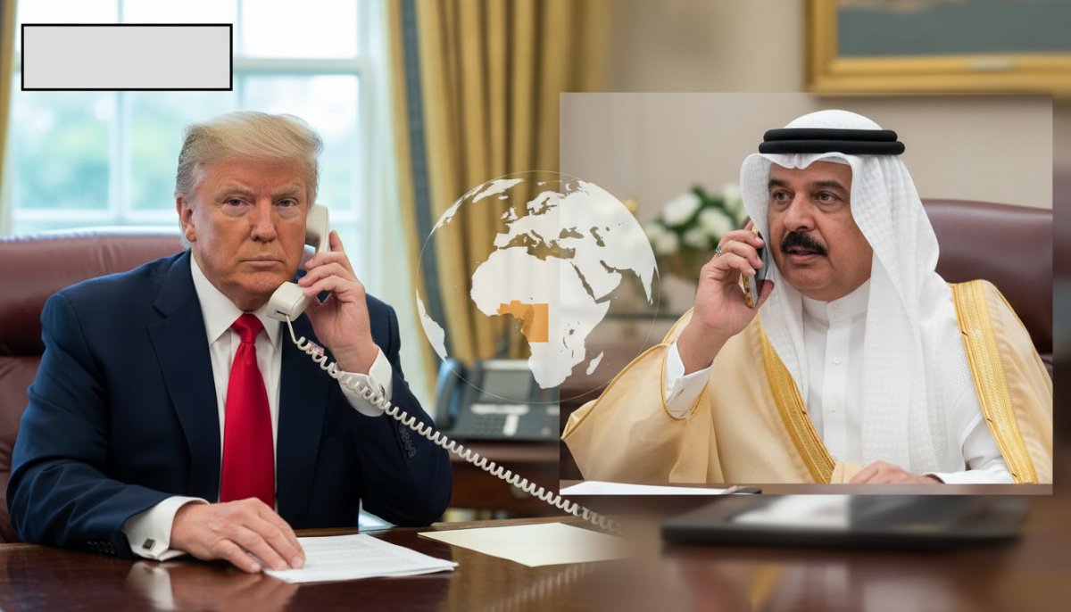 Trump, Bahreyn Kralı Al Halife ile görüştü: Gündem İran anlaşması