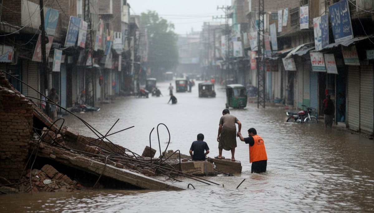 Pakistan'da şiddetli yağışlar: 7 kişi hayatını kaybetti, 33 yaralı