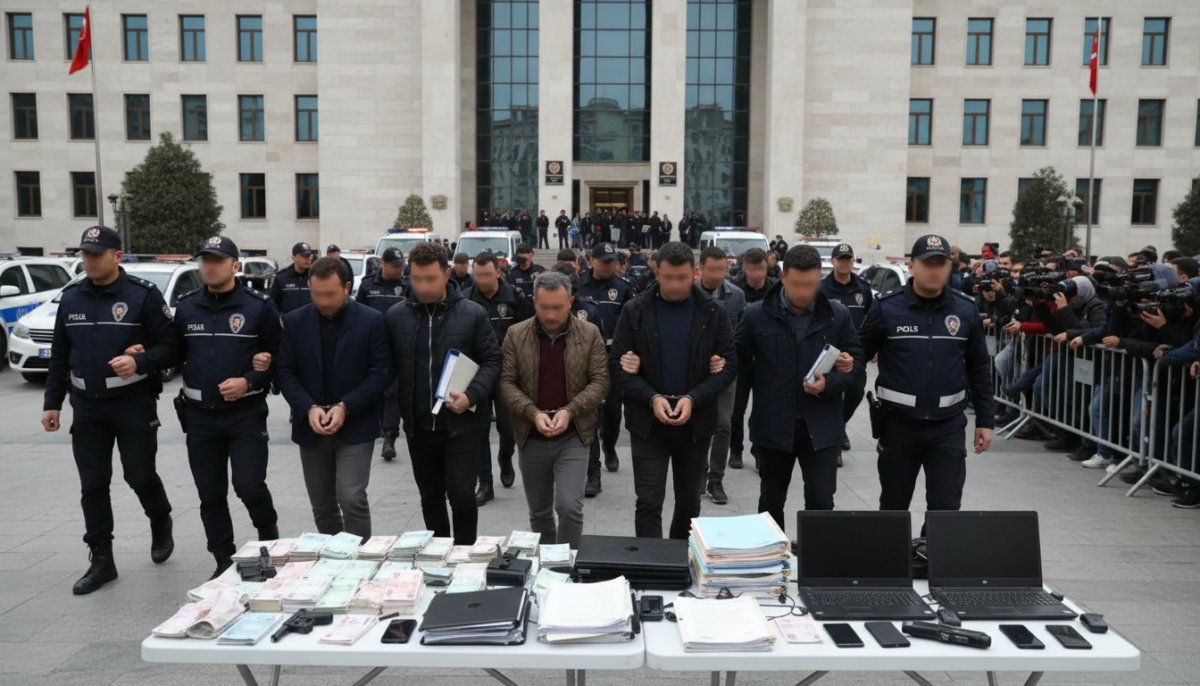 65 ilde mali suç örgütlerine büyük operasyon: 346 şüpheli hakkında gözaltı kararı