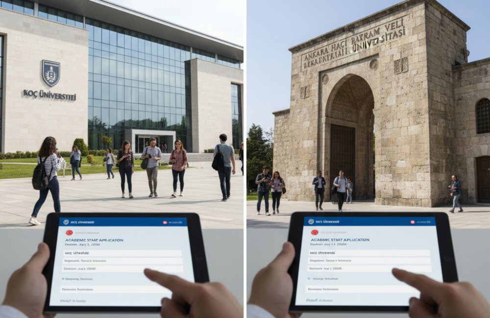 Koç ve Hacı Bayram Veli Üniversiteleri Akademik Kadro Alımı: Başvurular Başlıyor