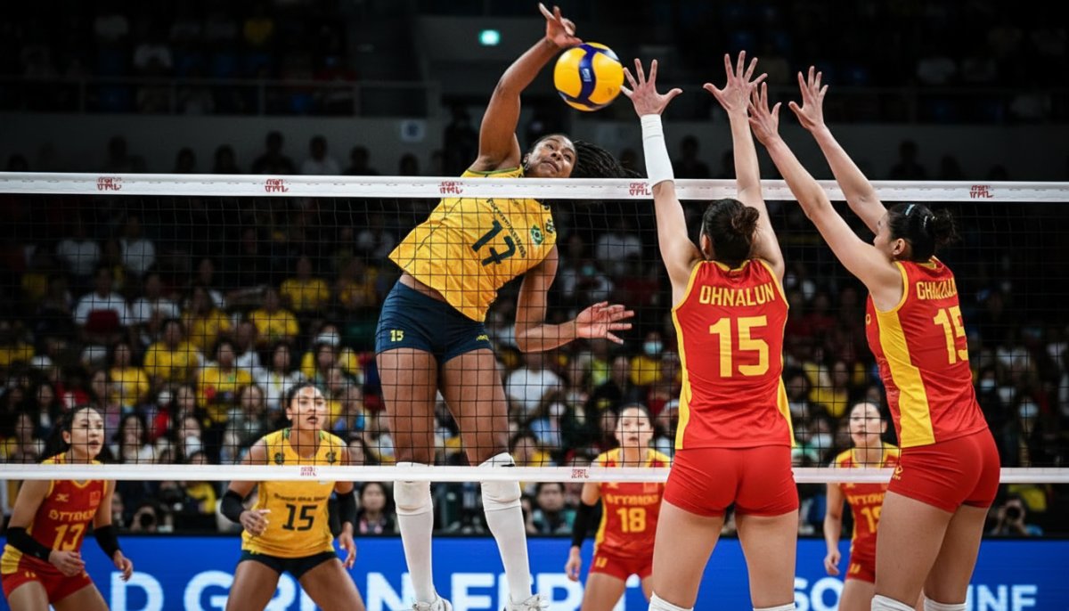 Brezilya, Voleybol Milletler Ligi'nde Namağlup Serisini Sürdürdü