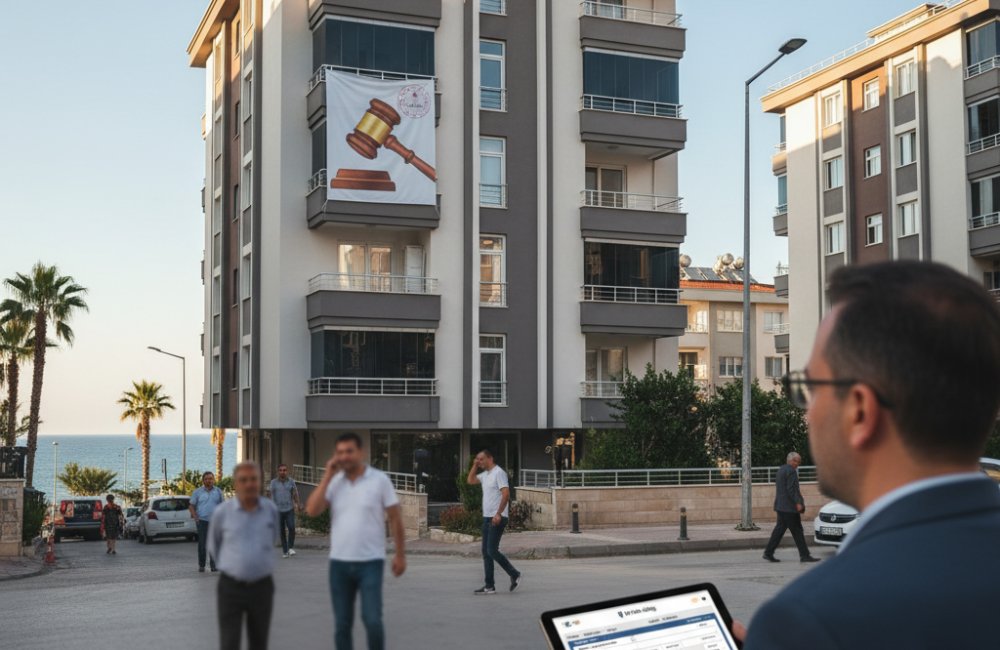 Anamur İcra Dairesi 5 Milyon TL'lik Daireyi Satışa Çıkardı