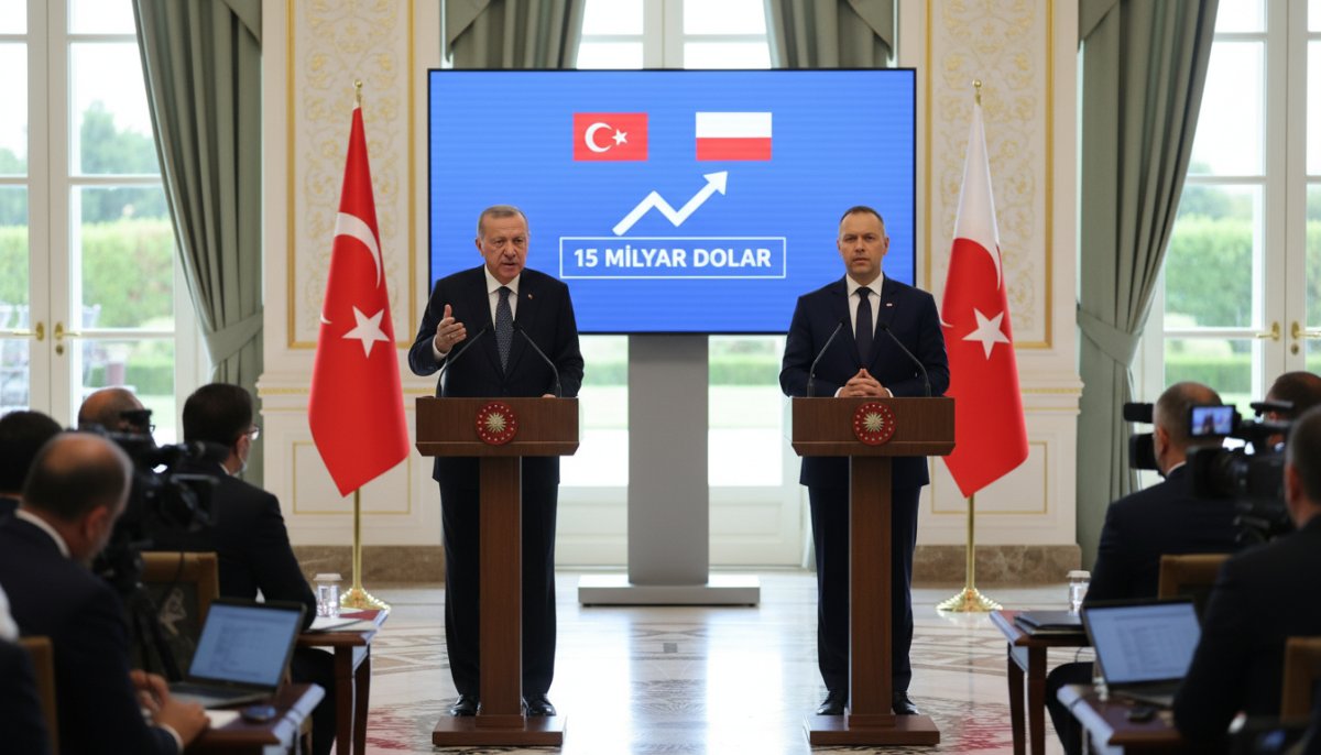Erdoğan Polonya ile 15 Milyar Dolar Ticaret Hedefi Açıkladı