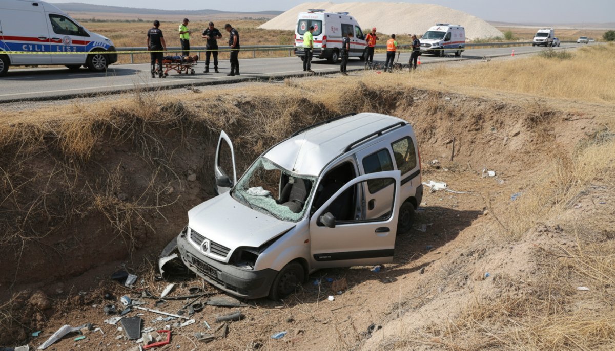 Besni'de trafik kazası: 1 ölü, 1 yaralı