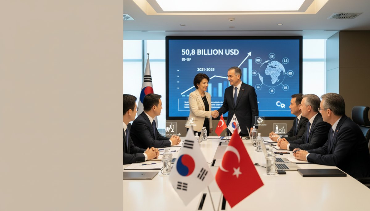 Türkiye ve Güney Kore Ticari İlişkileri Derinleşiyor: Stratejik Alanlarda İşbirliği Artıyor