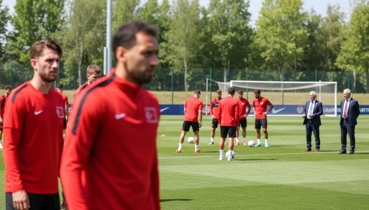 A Milli Futbol Takımı, Avustralya Maçı İçin Son Hazırlığını Yaptı