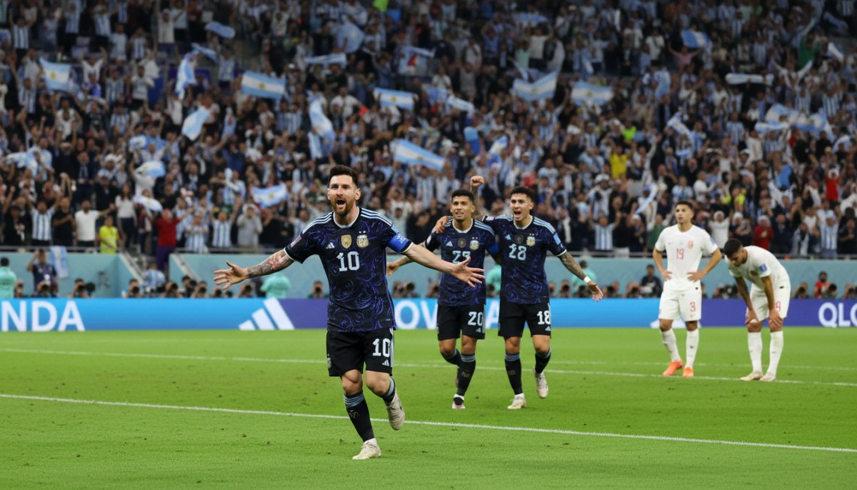 Arjantin Ürdün'ü 3-1 Yendi, Messi Dünya Kupası'nda Rekor Kırdı