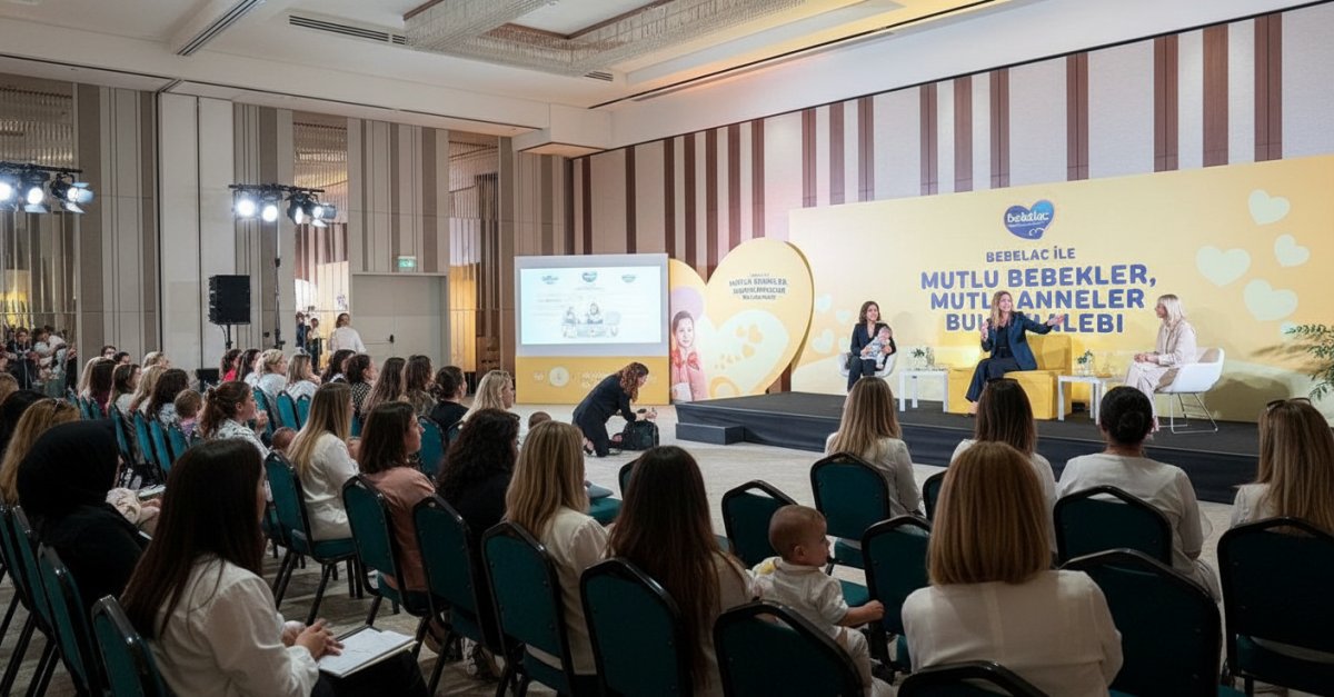 Bebelac 'Mutlu Bebekler Mutlu Anneler' Projesi Ankara'da Annelerle Buluştu