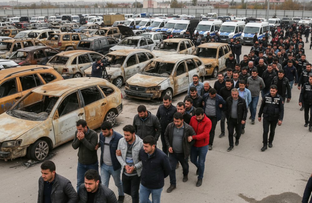 Hasarlı Araçlarla Milyonlarca Liralık Kredi Vurgunu Yapan Çeteye Operasyon: 39 Gözaltı