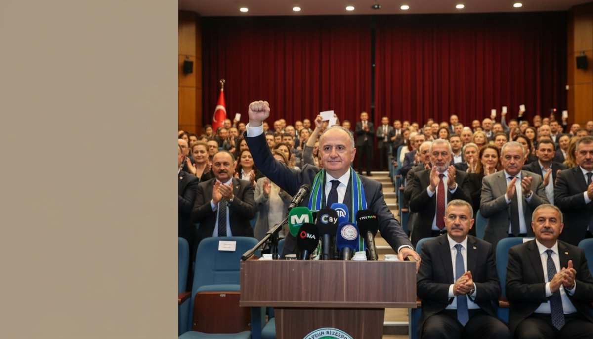 Çaykur Rizespor'da Yeni Başkan Ali Zeki Saruhan
