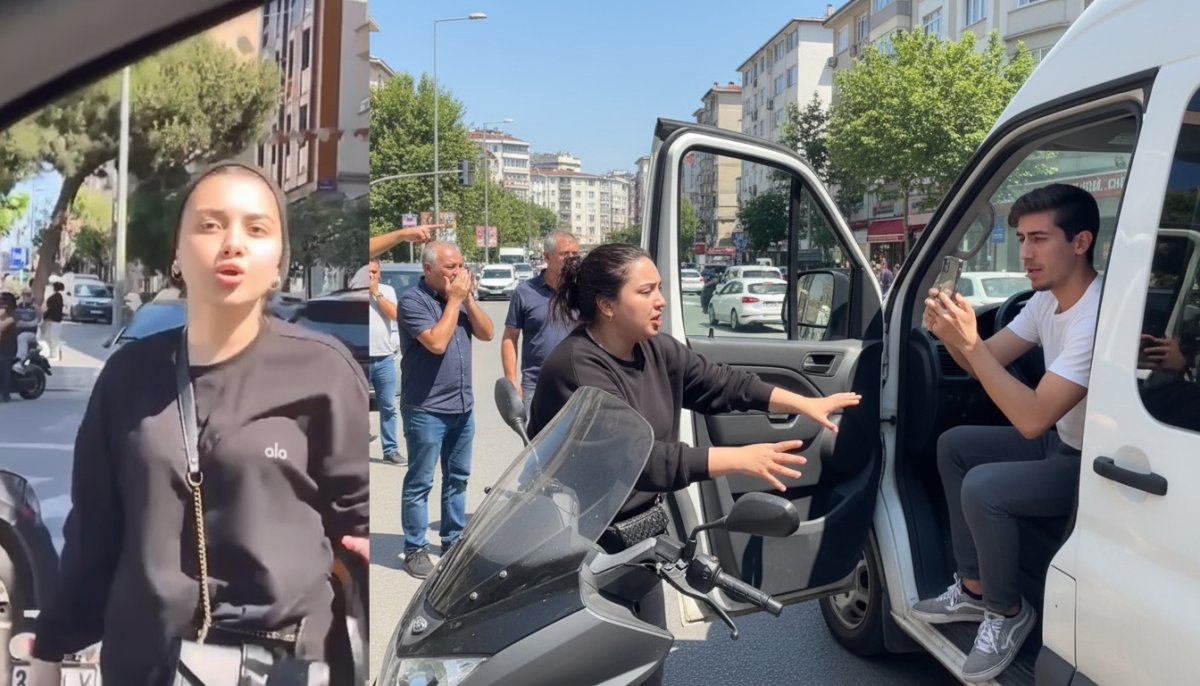 Kağıthane’de Akılalmaz Trafik Olayı: Motosikletli Kadın Sürücü Aracın Önünü Kesti, Tehdit Savurdu, 185 Bin Lira Ceza