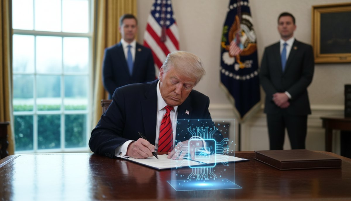 ABD Başkanı Trump, yapay zeka inovasyonu ve güvenliği için kararname imzaladı