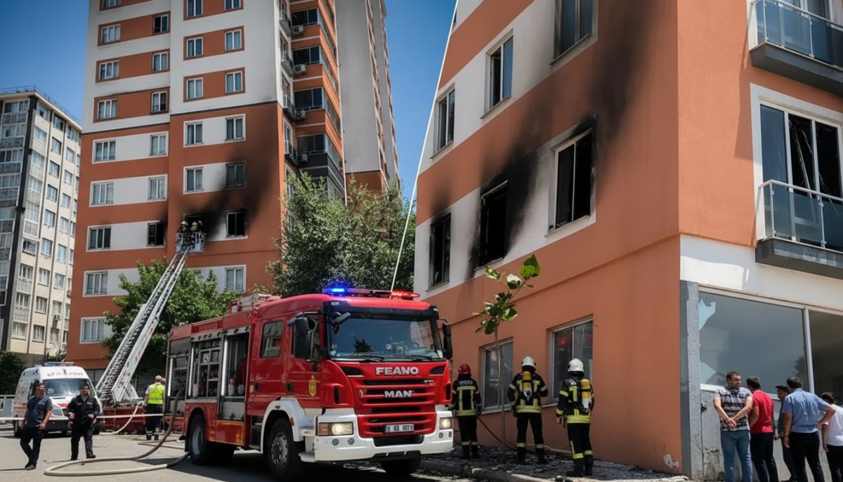 Kahramanmaraş'ta Yangın Faciası: Aynı Evde 3 Kişi Hayatını Kaybetti