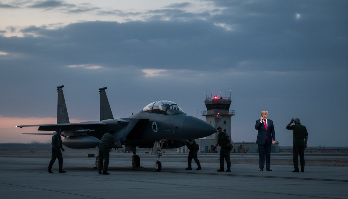Trump’ın Uyarısıyla İsrail’in İran Hava Saldırısı Son Anda Durduruldu