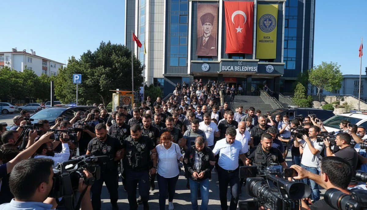 Buca Belediyesi'nde yolsuzluk soruşturması: 54 şüpheli adliyeye sevk edildi