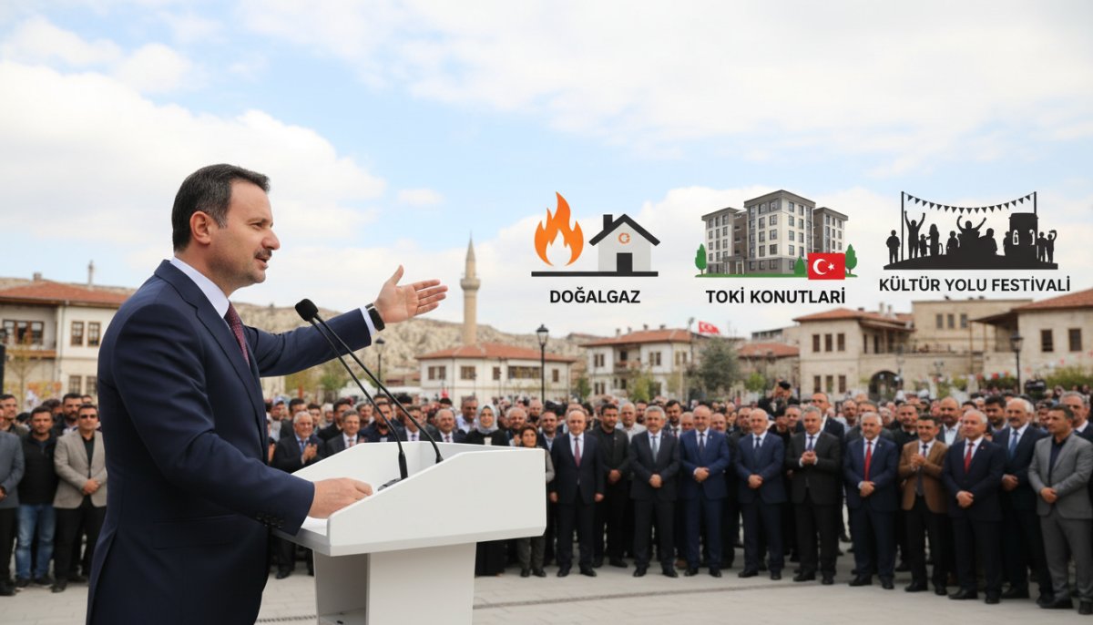 Bakan Gürlek'ten Mustafapaşa'ya yatırım müjdeleri: Doğalgaz, TOKİ, Kültür Yolu Festivali