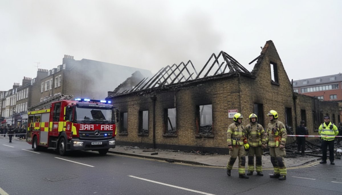 Londra'da Yangın Faciası: 3 Kişi Hayatını Kaybetti