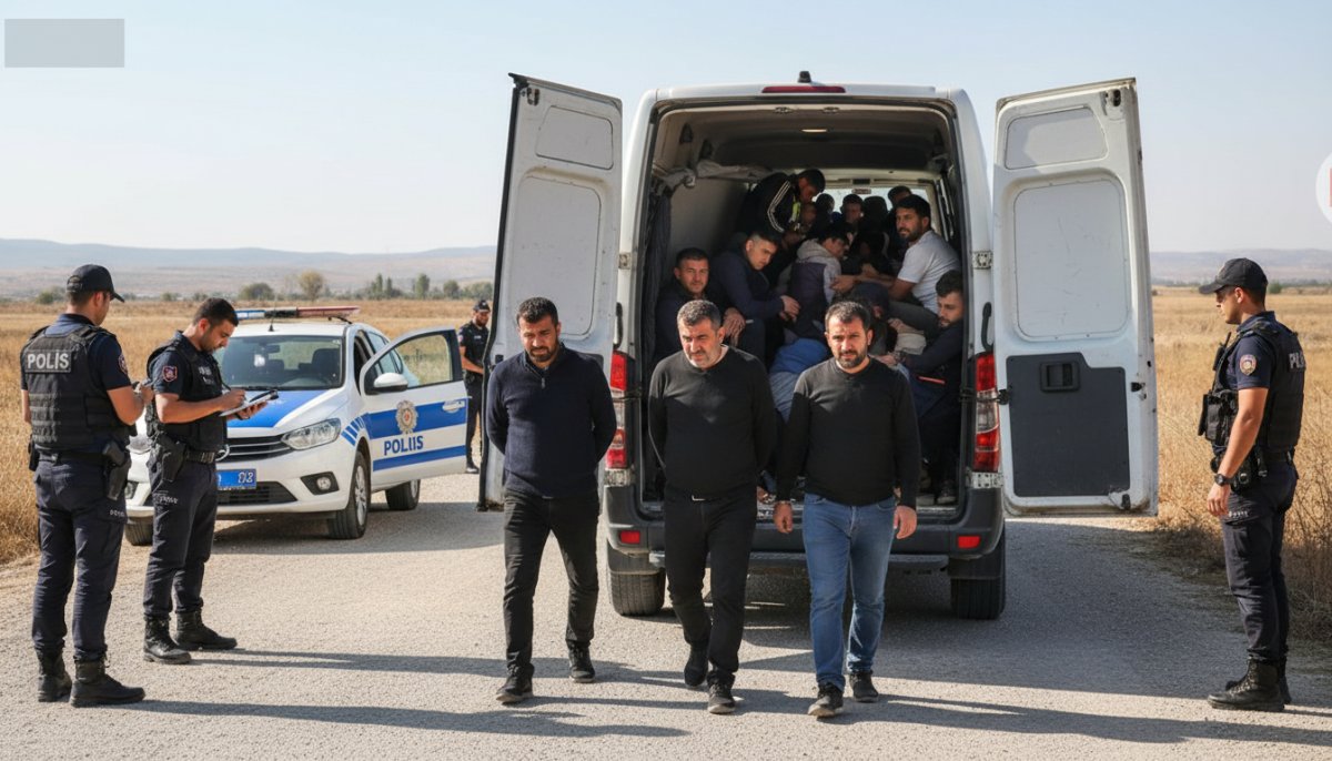 Hatay'da 24 Düzensiz Göçmen Yakalandı, 3 Organizatör Tutuklandı