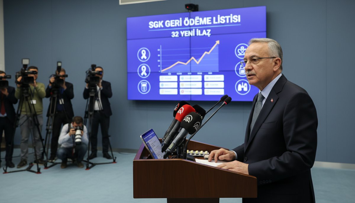 Bakan Işıkhan açıkladı: SGK'nın geri ödeme listesine 32 ilaç daha eklendi