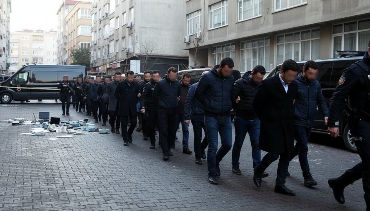 İçişleri Bakanlığı'ndan 65 ilde mali suç operasyonu: 346 şüpheli gözaltında