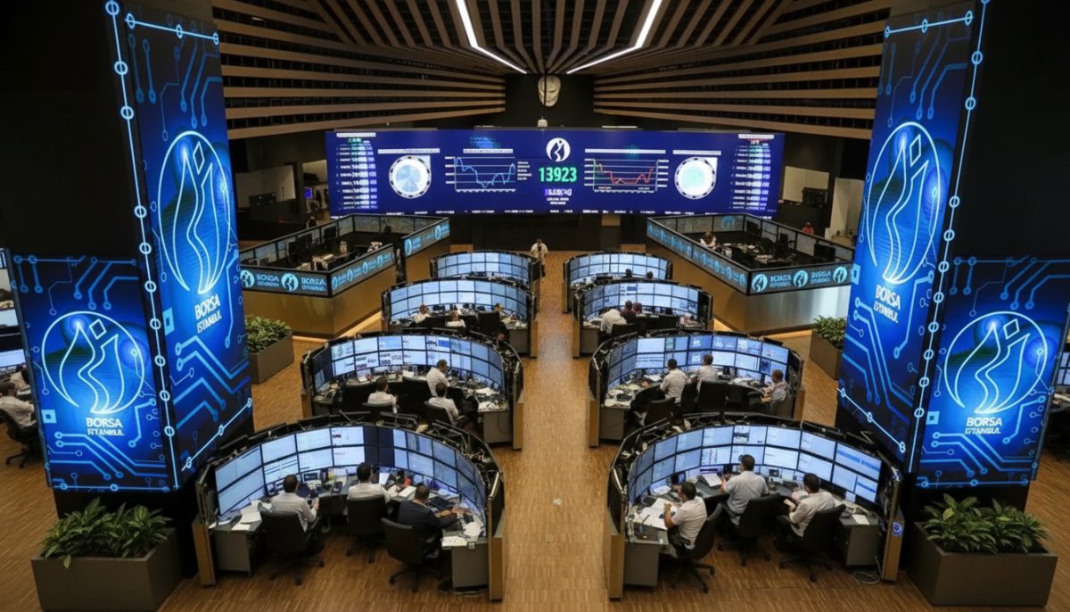 BIST 100 endeksi günün ilk yarısında yüzde 0,45 yükseldi, 13.923 puana çıktı