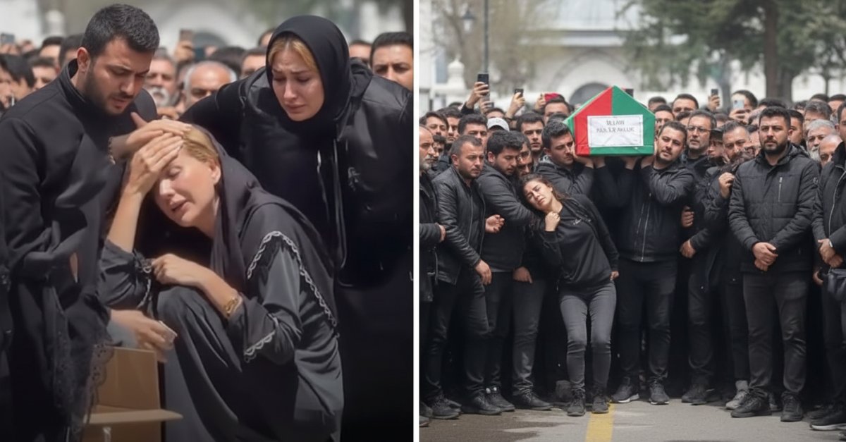 Dilan Polat, Koruması Can Polat'ın Cenaze Töreninde Ayakta Durmakta Güçlük Çekti