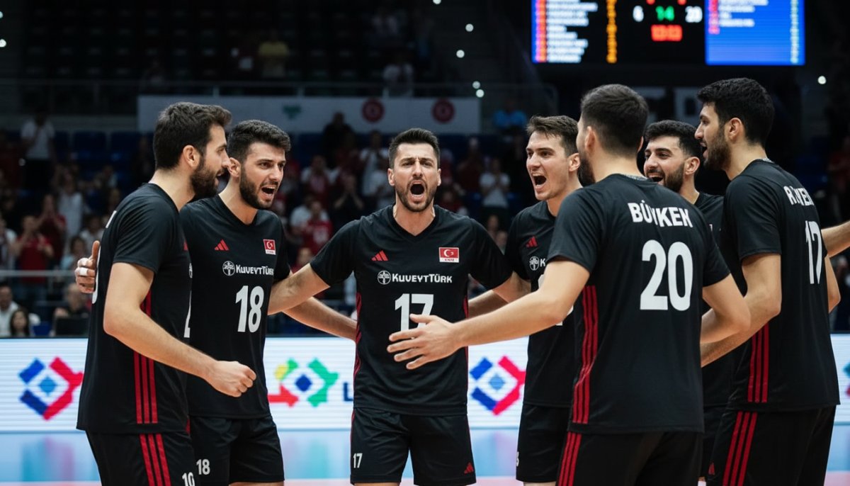 A Milli Erkek Voleybol VNL 2. Hafta Kadrosu Açıklandı
