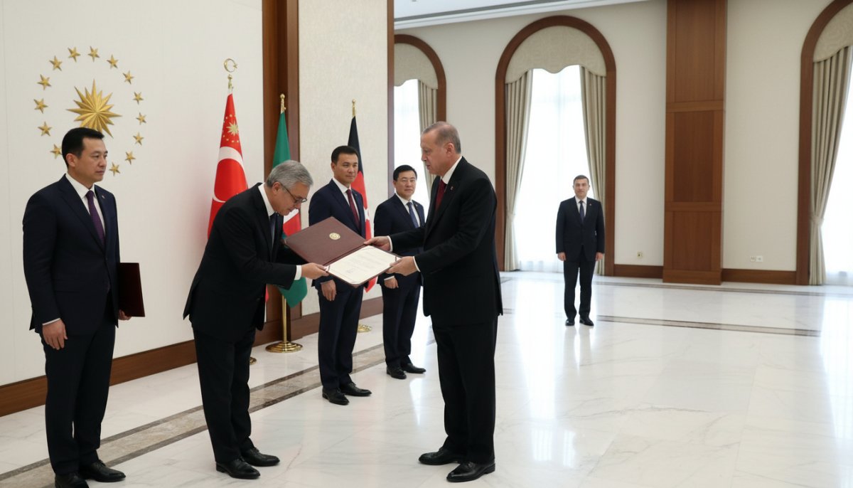 Cumhurbaşkanı Erdoğan, 5 Büyükelçinin Güven Mektubunu Kabul Etti