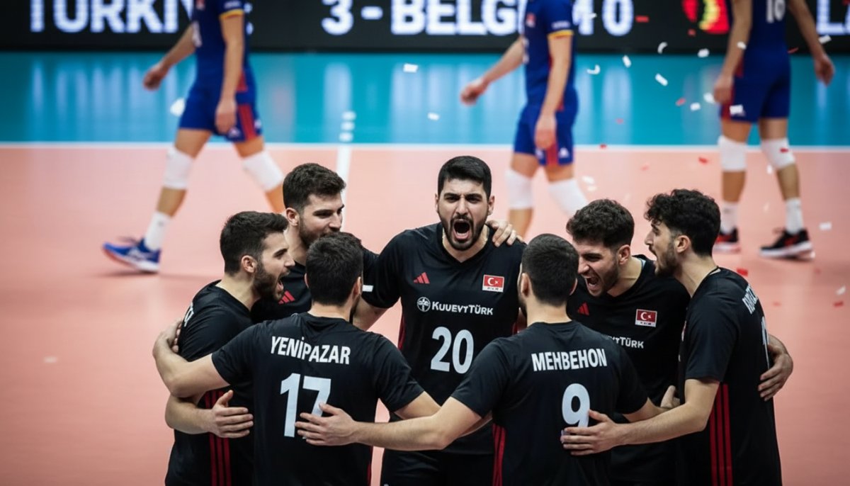 Filenin Efeleri Belçika'yı 3-0 Mağlup Etti
