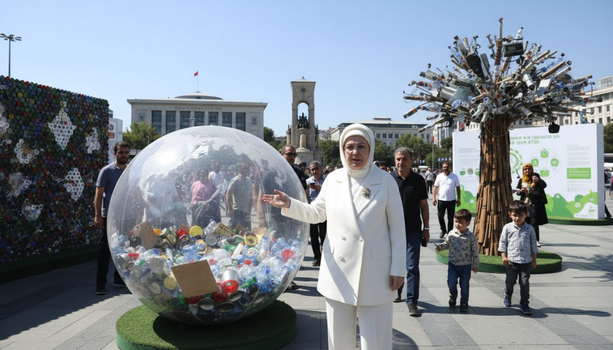 Emine Erdoğan: Sıfır Atık Sergisi Bilinçli Yaşam Kültürüne