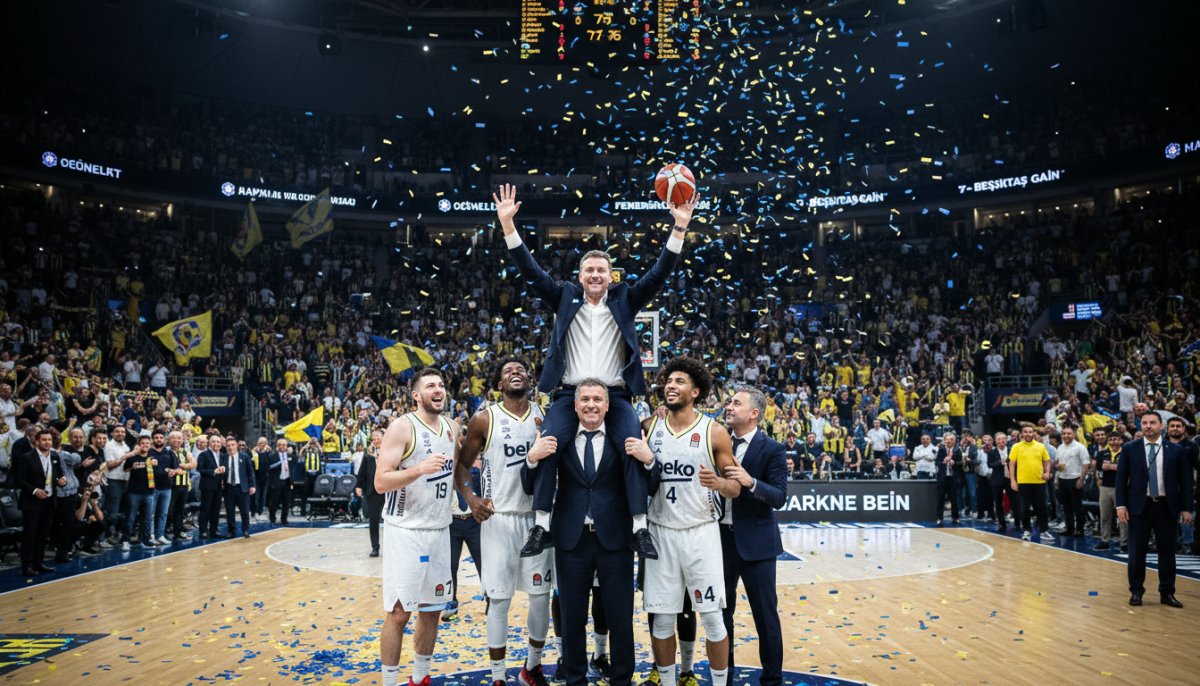Fenerbahçe Beko, Basketbol Süper Ligi'nde Şampiyon Oldu!