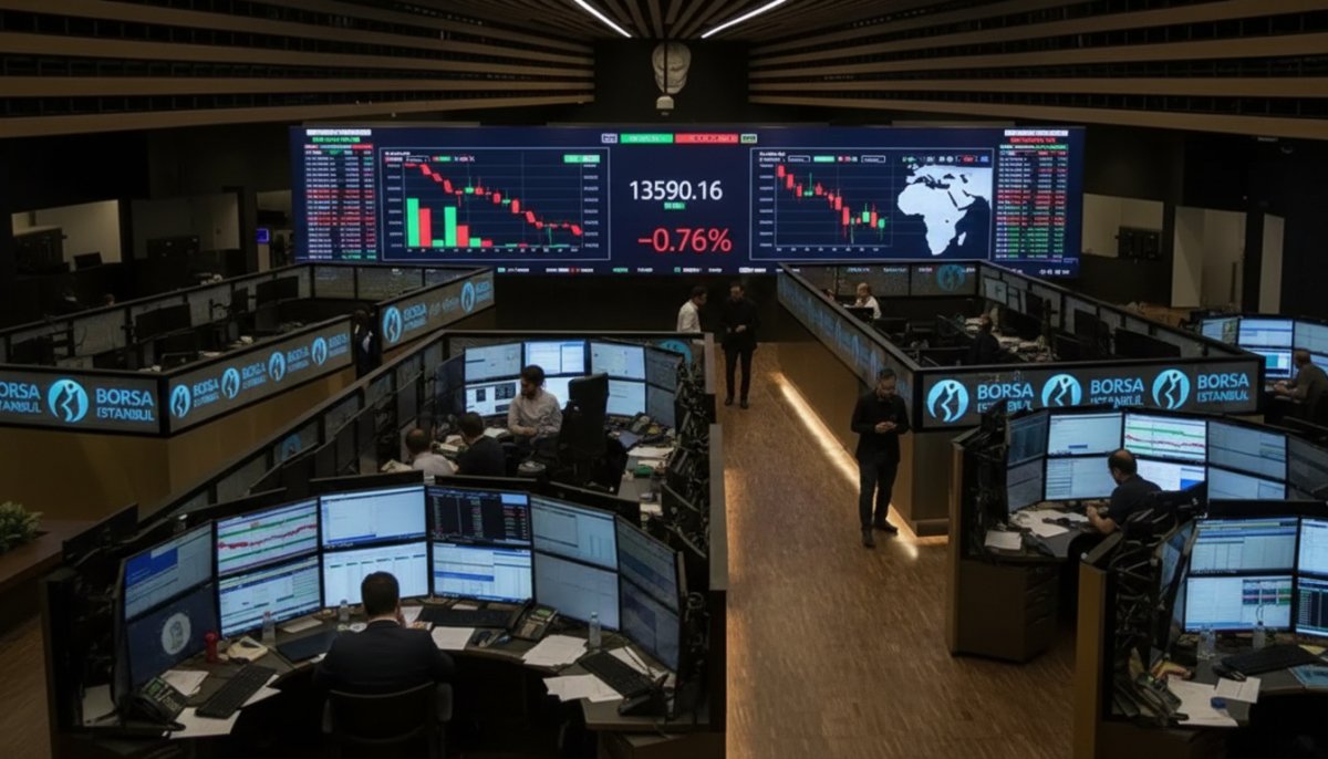 Borsa güne düşüşle başladı: BIST 100 endeksi yüzde 0,76 azaldı