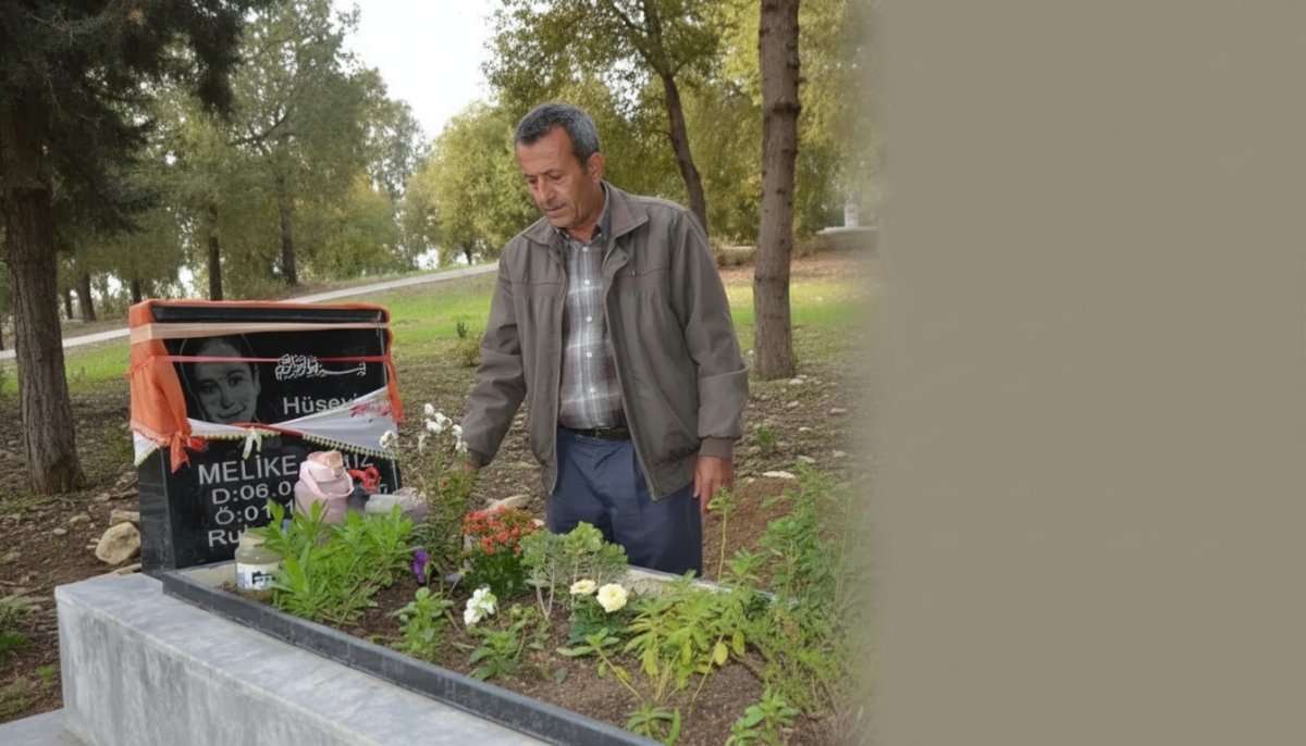 3 yıl önce kızını trafik kazasında kaybeden ve mezarını her gün ziyaret eden baba Hüseyin Oğuz hayatını kaybetti