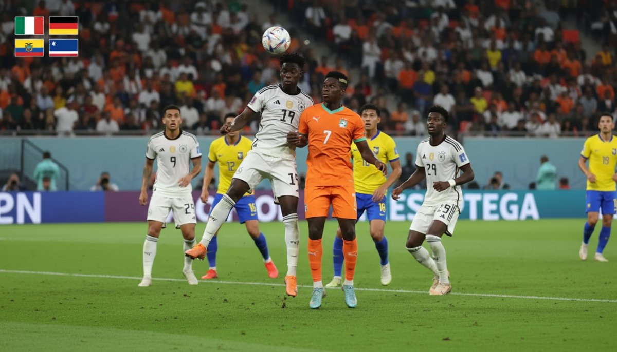2026 FIFA Dünya Kupası'nda E Grubu: Fildişi Sahili Almanya, Ekvador ve Curaçao ile Eşleşti