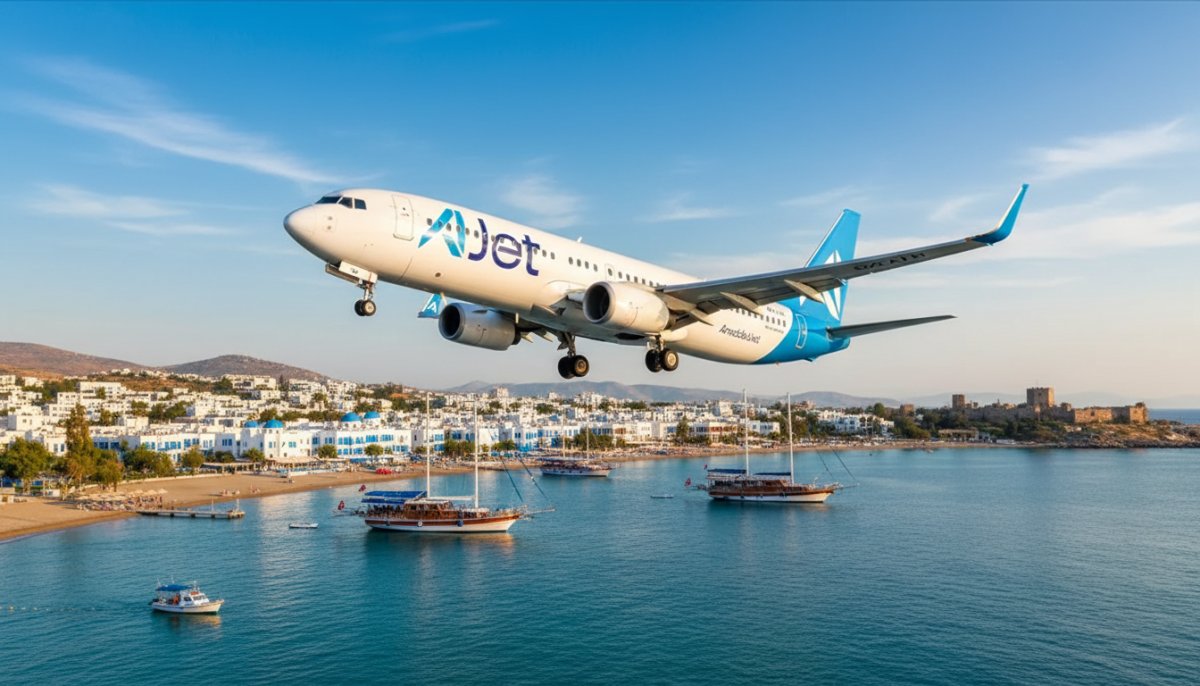 AJet'ten Bodrum'a Yüzde 25 İndirimli Bilet Kampanyası