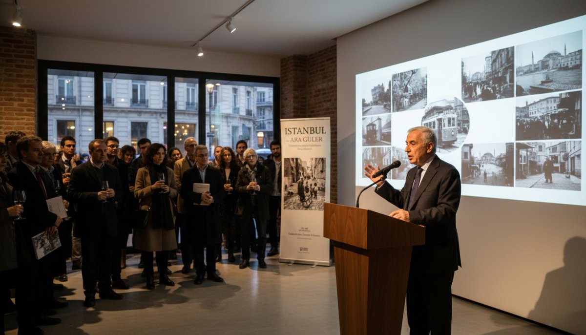 Ara Güler'in 'İstanbul' kitabının Fransızca yeni baskısı Paris'te tanıtıldı