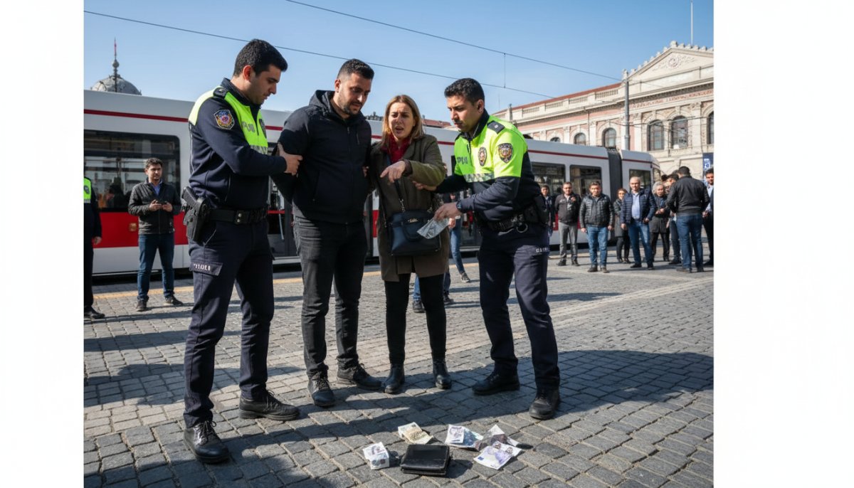Fatih'te İngiliz Turistin Cüzdanını Çalan Yankesici Suçüstü Yakalandı ve Tutuklandı