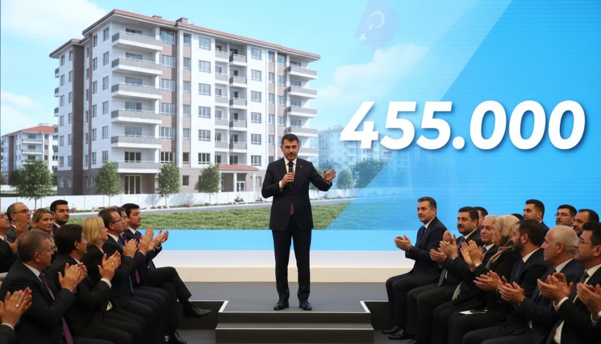 Bakan Kurum: 6 Şubat depremlerinin ardından 2 yılda 455 bin konut inşa edildi