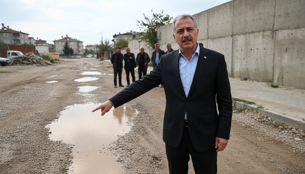 AK Parti'li Sebahattin Güzel'den İzmir Büyükşehir'e Yol Eleştirisi