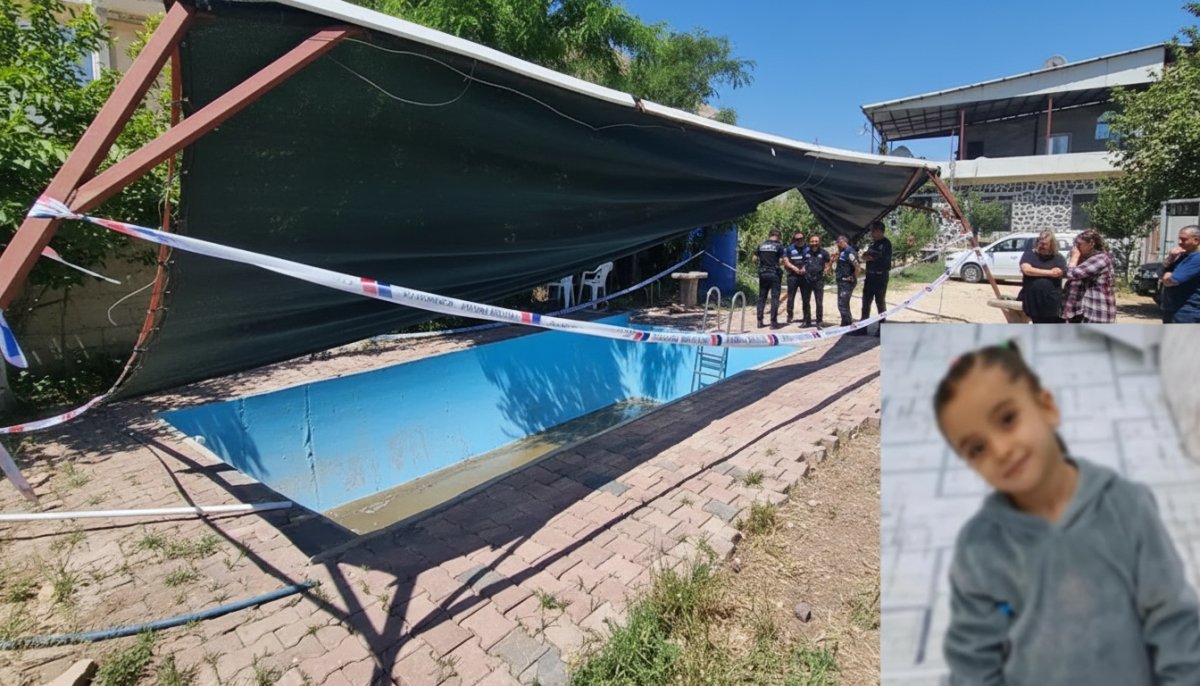 Diyarbakır'da yürek yakan olay! 5 yaşındaki Menesa kayıptı: Bahçedeki havuzdan cansız bedeni çıkarıldı