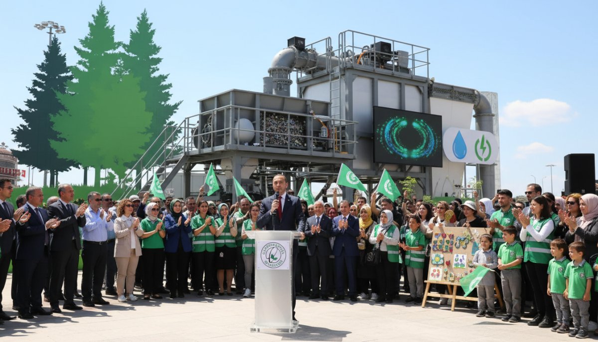 Gaziosmanpaşa'da atıklar enerjiye dönüşüyor, 60 binden fazla ağaç kurtarıldı