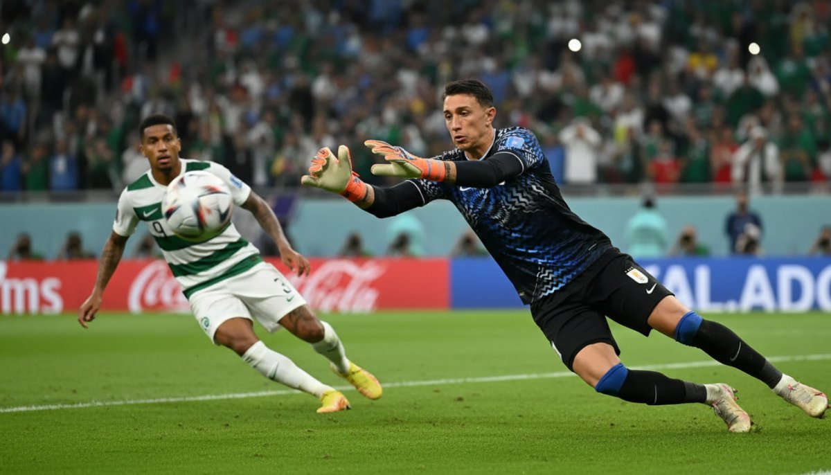 Fernando Muslera, Dünya Kupası'nda Uruguay'ın en yaşlı futbolcusu oldu