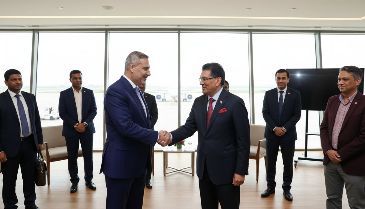 Bakan Fidan, Bangladeş'te Mevkidaşı Khalilur Rahman ile Görüştü