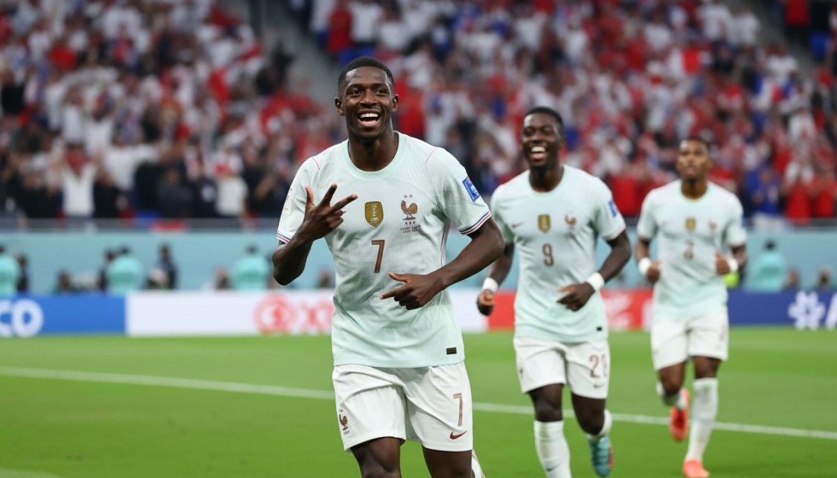 Ousmane Dembele'den Hat Trick: Fransa 4-1 Norveç