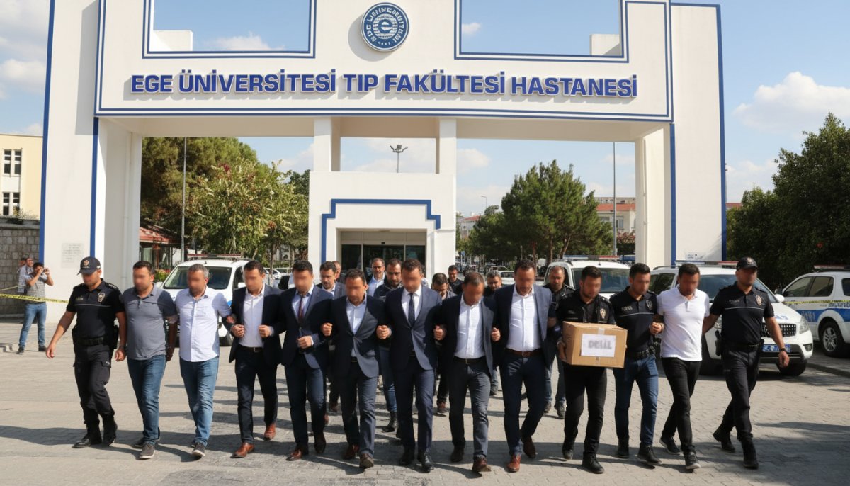 Ege Üniversitesi'ndeki milyarlık usulsüzlük operasyonunda 27 tutuklama