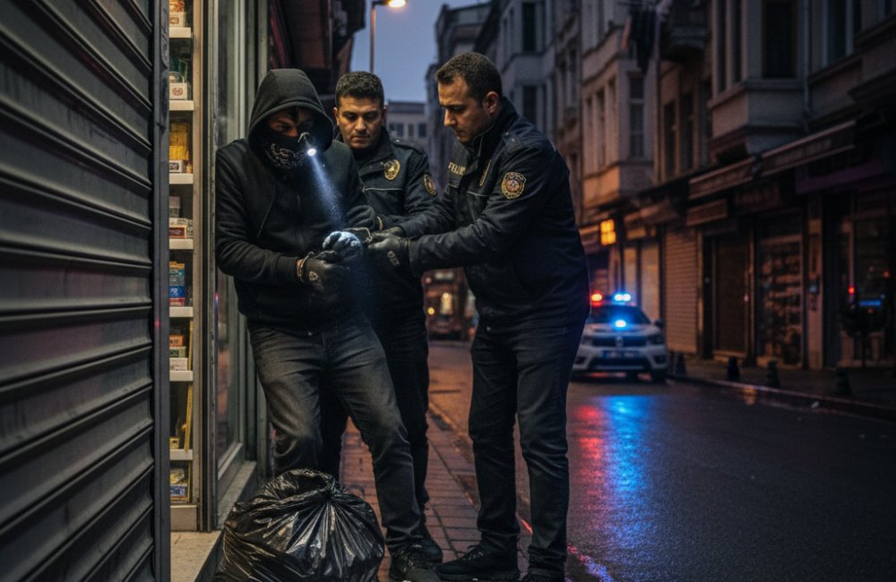 Fatih'in kabusu oldu! 4 iş yerini soyan hırsız suçüstü yakalandı, 25 yıl cezası ortaya çıktı