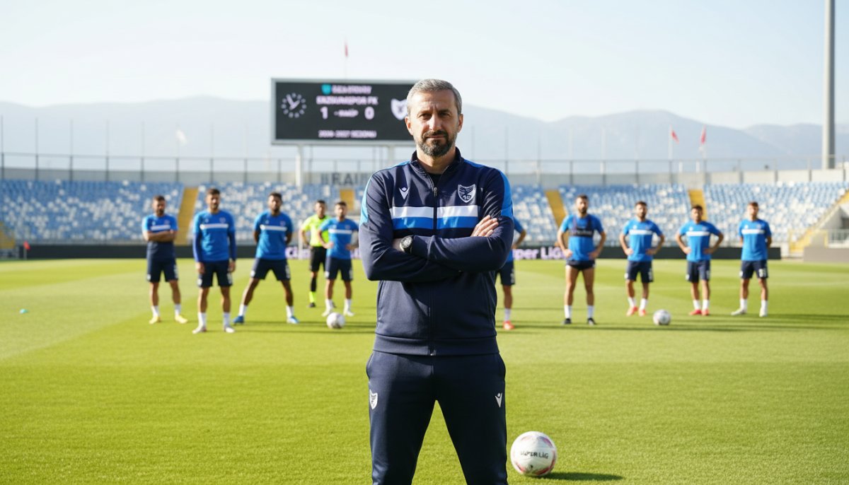 Erzurumspor FK Teknik Direktör Serkan Özbalta İle Sözleşme Yeniledi