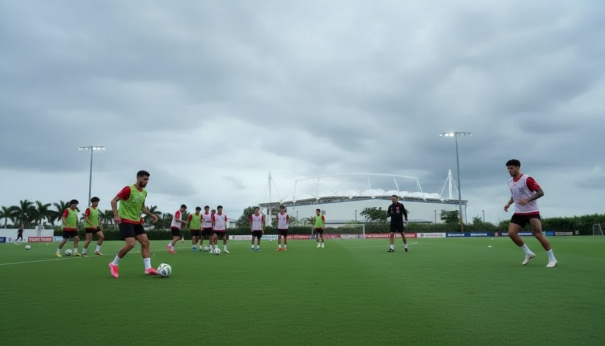A Milli Futbol Takımı Miami'de Venezuela Hazırlıklarını Tamamladı