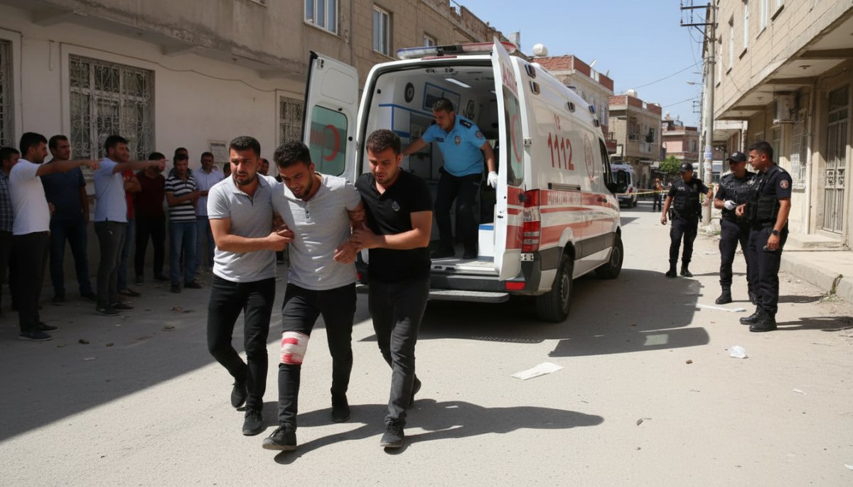 Kızıltepe'de Amca Çocukları Arasında Silahlı Kavga 1 Yaralı
